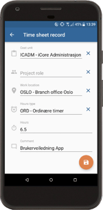 Registrering og endring